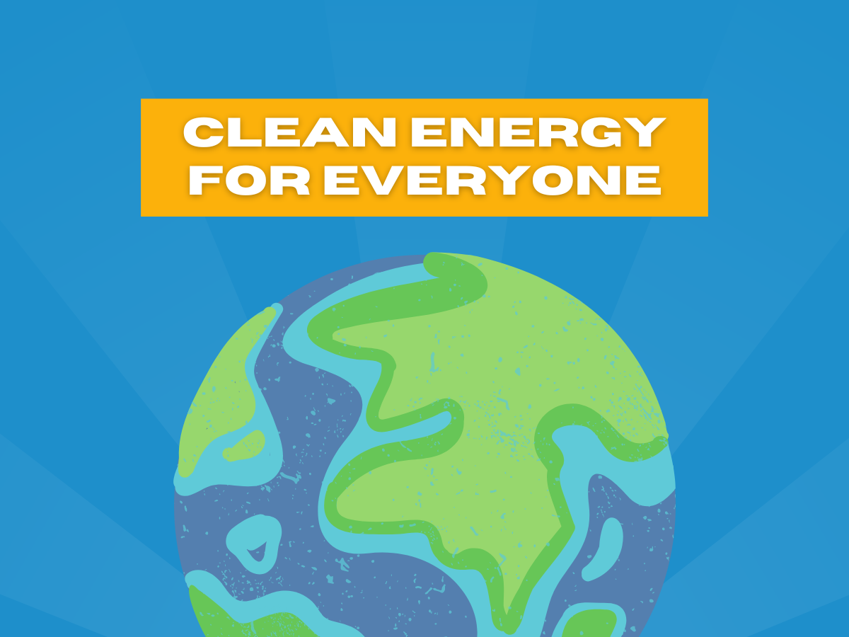 Clean Energy For Everyone - Democracy in Colour